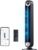 DREO 42″ Smart Tower Fans for Bedroom, Upgrated DC 9 Speeds Floor Fan, 90° Oscillating for Indoors with 28ft/s Velocity, Voice Control, 12H Timer, Bladeless Fan for Home Office Room, Alexa/Google