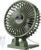 JZCreater USB Desk Fan, Mini Fan Portable, 3 Speeds Desktop Table Cooling Fans, Plug in Power Fans, Rotation Strong Wind, Quiet Personal Small Fan for Home Desktop Office Travel Bedroom, Army Green