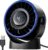 SWEETFULL USB Small Desk Fan – 5 Inch Mini Personal Desktop Fan, 4 Speeds Cooling Strong Airflow, 360° Adjustable Tilt, Quiet Portable Table Fans for Bedroom, Home, Office, Travel & Cruise, Black