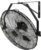 18-Inch Wall-Mounted Fan, 3-Speed High Airflow up to 4150 CFM, Durable Waterproof Design for Industrial and Residential Use in Warehouses, Greenhouses, Workshops, Patios, Black, ETL Certified