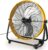 BEESTAR 24 Inch Industrial Drum Fan, High Velocity Heavy Duty Metal Floor Fan 8800CFM 3 Speed 360° Tilt 1/3HP Motor Floor Fan for Garage,Warehouse,Greenhouse,Shop,Workship,Basement (24 INCH)