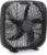 Amazon Basics 50.8 cm Box Fan with Powerful Airflow, 3 Speeds, 5 Blades, Lightweight Design, 67 Watts, Black, 17.27 D x 53 W x 54.21 H cms